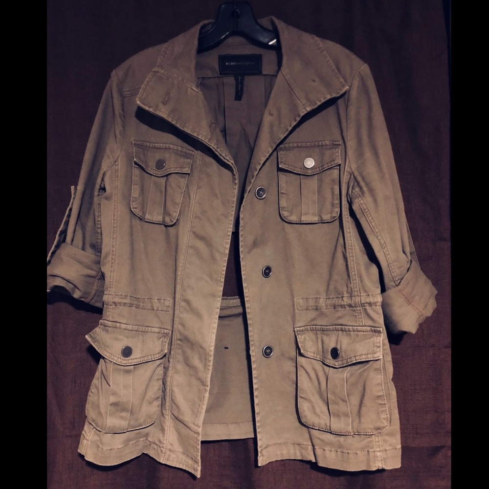 BCBGMAXAZRIA “Bronner” Utility Jacket